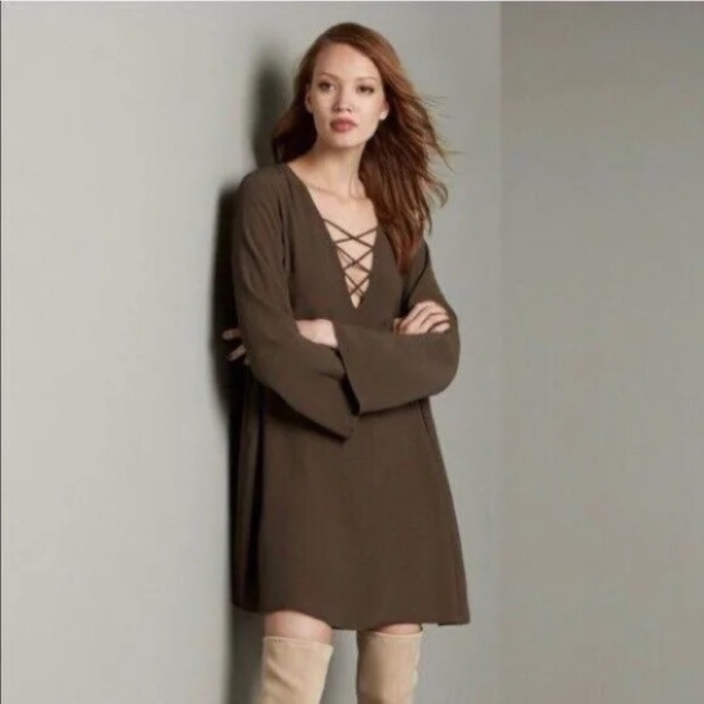 ASTR The Label - Olive Green Dress